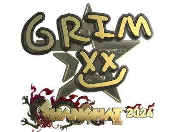 Sticker | Grim (Gold) | Shanghai 2024