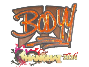 Sticker | bodyy (Glitter) | Shanghai 2024