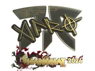 Sticker | afro (Gold) | Shanghai 2024