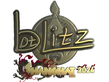 Sticker | bLitz (Gold) | Shanghai 2024