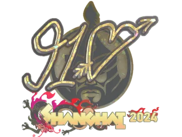 Sticker | 910 (Glitter) | Shanghai 2024