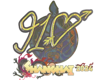 Sticker | 910 (Holo) | Shanghai 2024