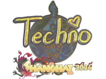 Sticker | Techno4K (Holo) | Shanghai 2024