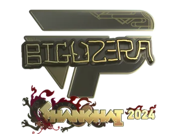 Sticker | biguzera (Gold) | Shanghai 2024