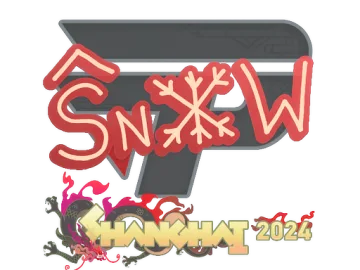 Sticker | snow | Shanghai 2024