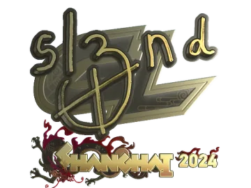 Sticker | sl3nd (Gold) | Shanghai 2024