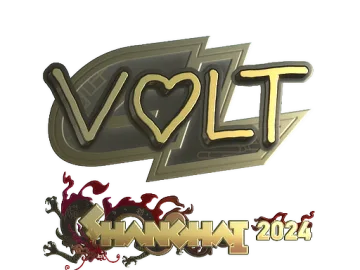 Sticker | volt (Gold) | Shanghai 2024
