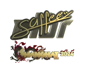 Sticker | saffee (Gold) | Shanghai 2024