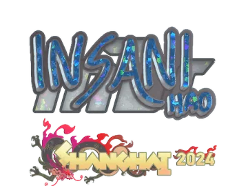 Sticker | insani (Glitter) | Shanghai 2024