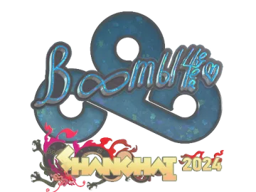 Sticker | Boombl4 (Glitter) | Shanghai 2024