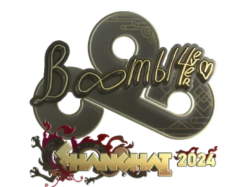 Sticker | Boombl4 (Gold) | Shanghai 2024