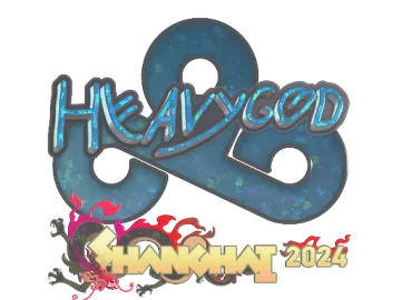 Sticker | Heavygod (Glitter) | Shanghai 2024