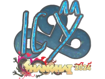 Sticker | ICY (Glitter) | Shanghai 2024