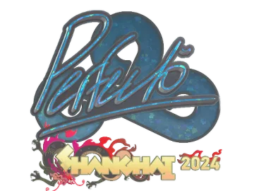 Sticker | Perfecto (Glitter) | Shanghai 2024