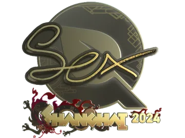 Sticker | dexter (Gold) | Shanghai 2024