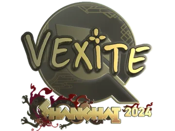 Sticker | vexite (Gold) | Shanghai 2024