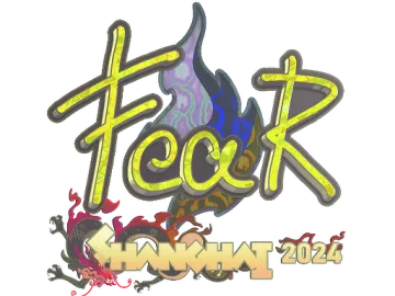 Sticker | fEAR (Holo) | Shanghai 2024