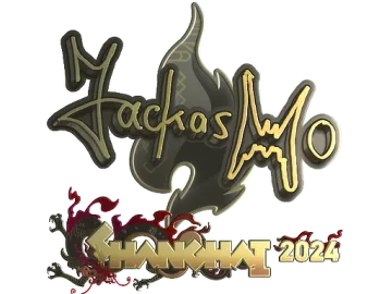 Sticker | jackasmo (Gold) | Shanghai 2024
