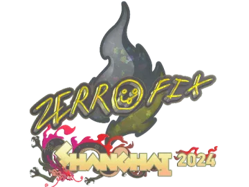 Sticker | zeRRoFIX (Glitter) | Shanghai 2024