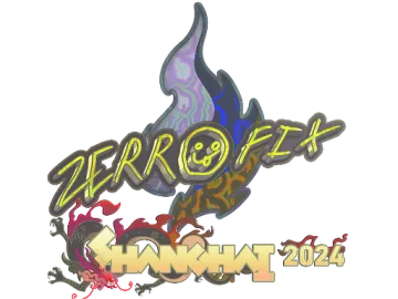 Sticker | zeRRoFIX (Holo) | Shanghai 2024