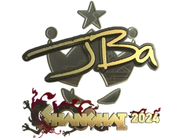 Sticker | JBa (Gold) | Shanghai 2024