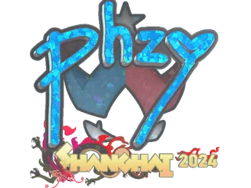 Sticker | phzy (Glitter) | Shanghai 2024