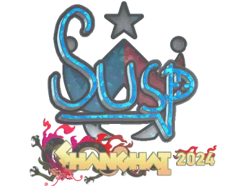 Sticker | susp (Glitter) | Shanghai 2024