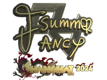 Sticker | Summer (Gold) | Shanghai 2024