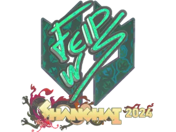 Sticker | felps (Holo) | Shanghai 2024