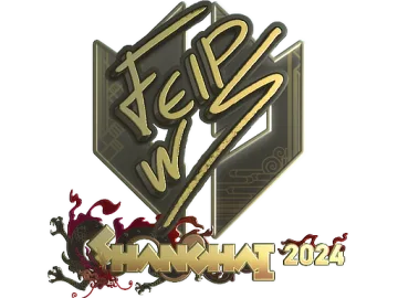 Sticker | felps (Gold) | Shanghai 2024