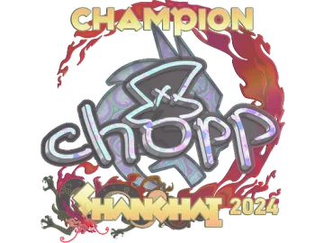 Sticker | chopper (Holo, Champion) | Shanghai 2024