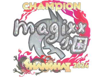 Sticker | magixx (Glitter, Champion) | Shanghai 2024