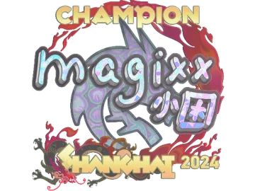 Sticker | magixx (Holo, Champion) | Shanghai 2024