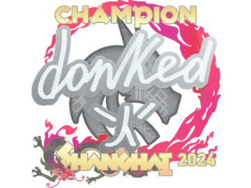 Sticker | donk (Champion) | Shanghai 2024