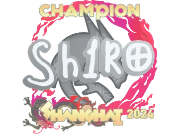 Sticker | sh1ro (Champion) | Shanghai 2024