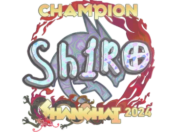 Sticker | sh1ro (Holo, Champion) | Shanghai 2024