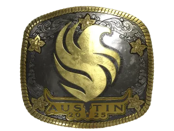 Sticker | Falcons (Gold) | Austin 2025