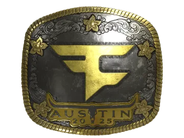 Sticker | FaZe Clan (Gold) | Austin 2025