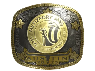 Sticker | Metizport (Gold) | Austin 2025