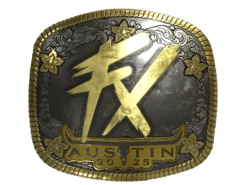 Sticker | Fluxo (Gold) | Austin 2025