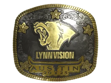 Sticker | Lynn Vision (Gold) | Austin 2025
