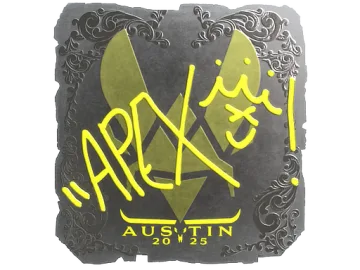 Sticker | apEX (Foil) | Austin 2025