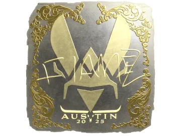 Sticker | FlameZ (Gold) | Austin 2025