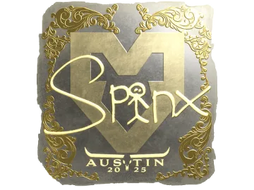 Sticker | Spinx (Gold) | Austin 2025