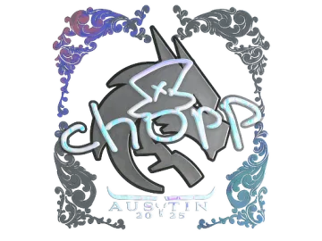 Sticker | chopper (Holo) | Austin 2025