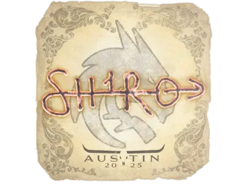 Sticker | sh1ro | Austin 2025
