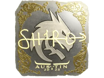 Sticker | sh1ro (Gold) | Austin 2025