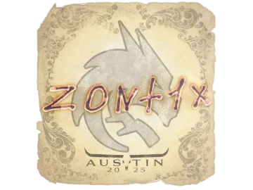 Sticker | zont1x | Austin 2025