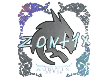 Sticker | zont1x (Holo) | Austin 2025