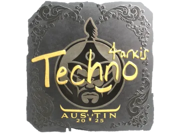 Sticker | Techno4K (Foil) | Austin 2025